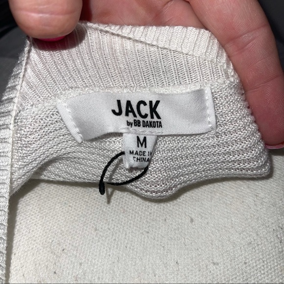 JACK by BB DAKOTA Color Block Sweater Dress w Bell Sleeves NWT - Picture 8 of 11